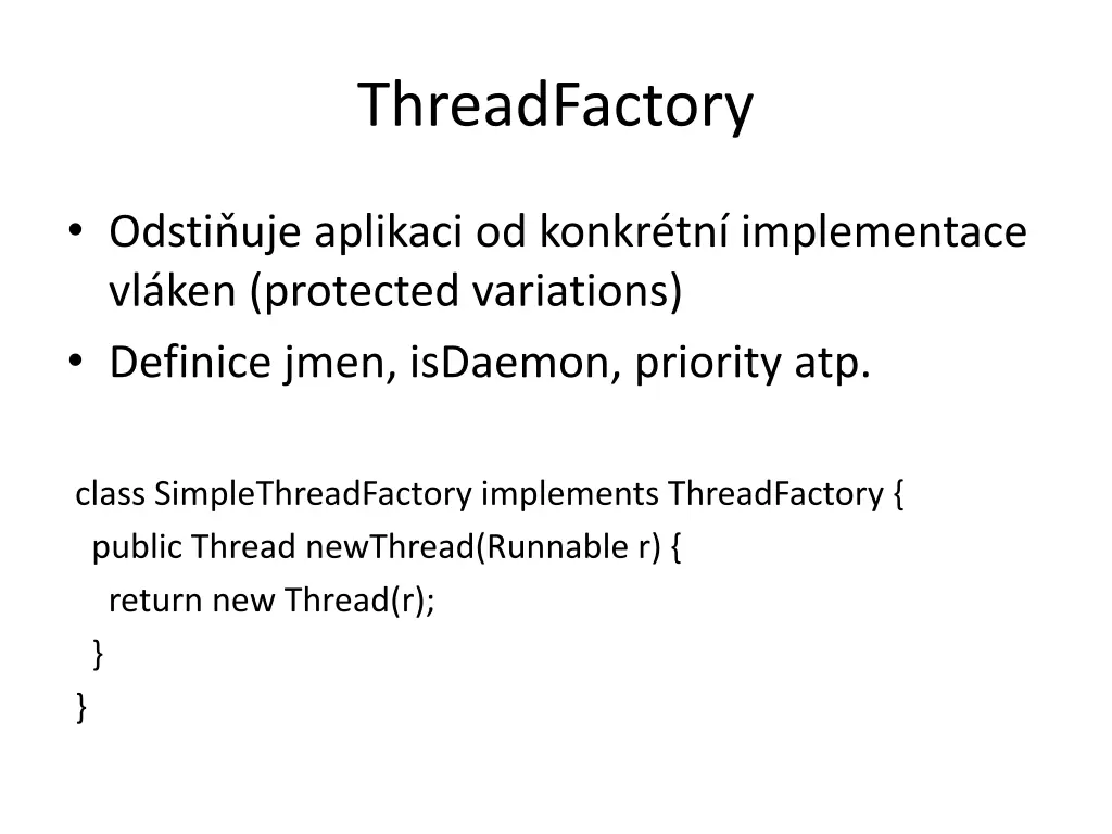 threadfactory