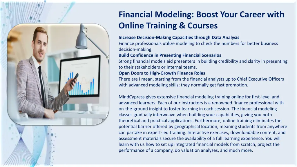 financial modeling boost your career with online