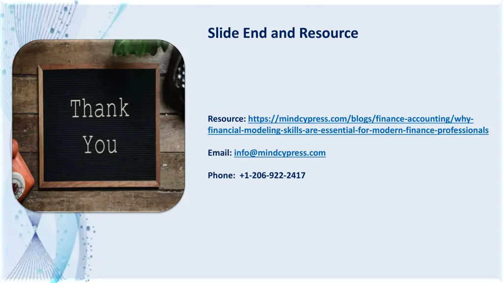 slide end and resource