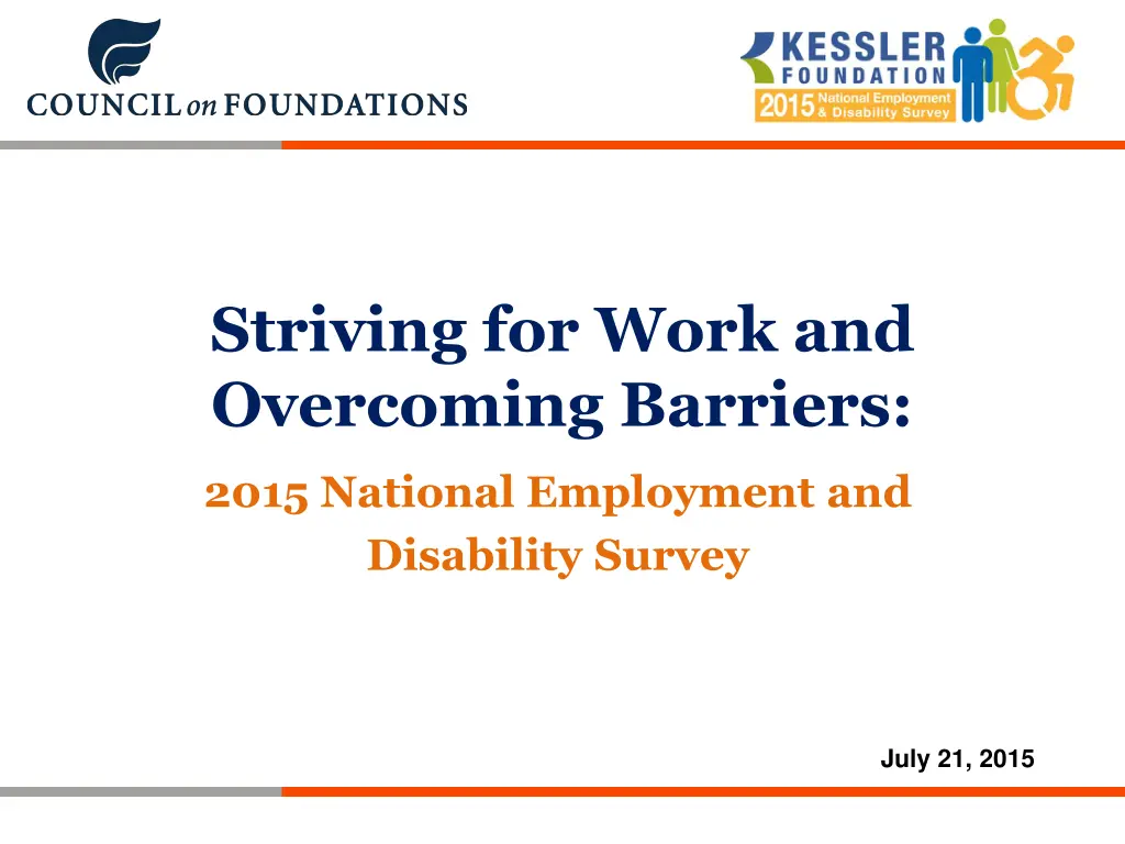 striving for work and overcoming barriers