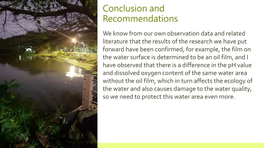 conclusion and recommendations