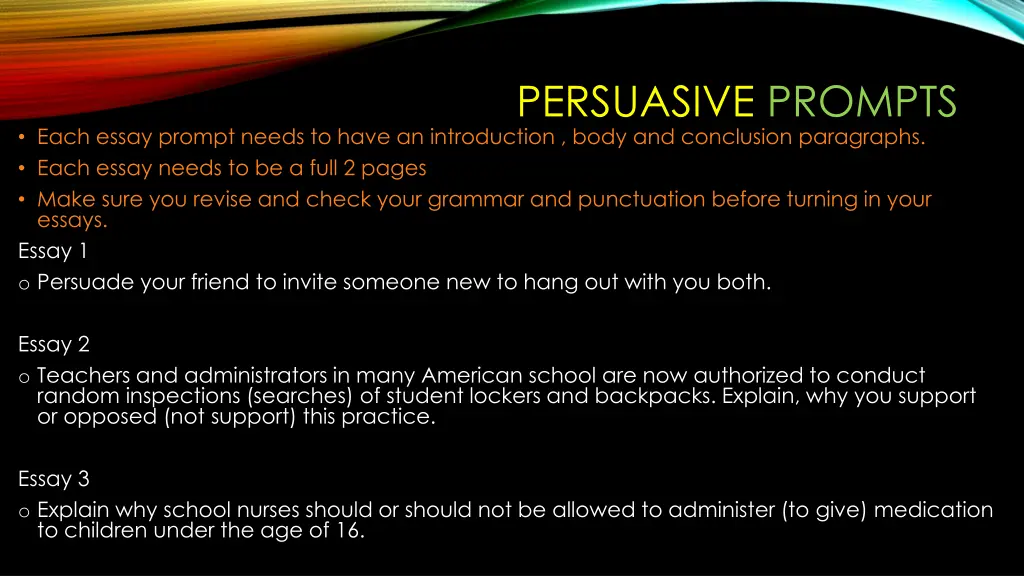 persuasive prompts