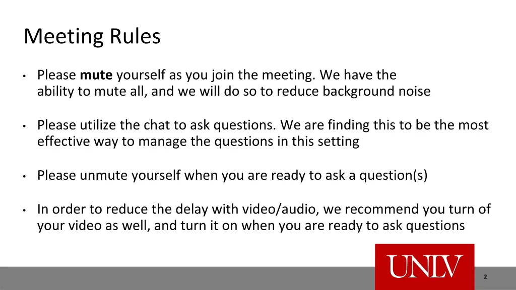 meeting rules