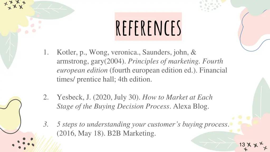 references
