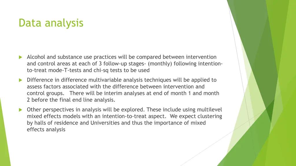 data analysis