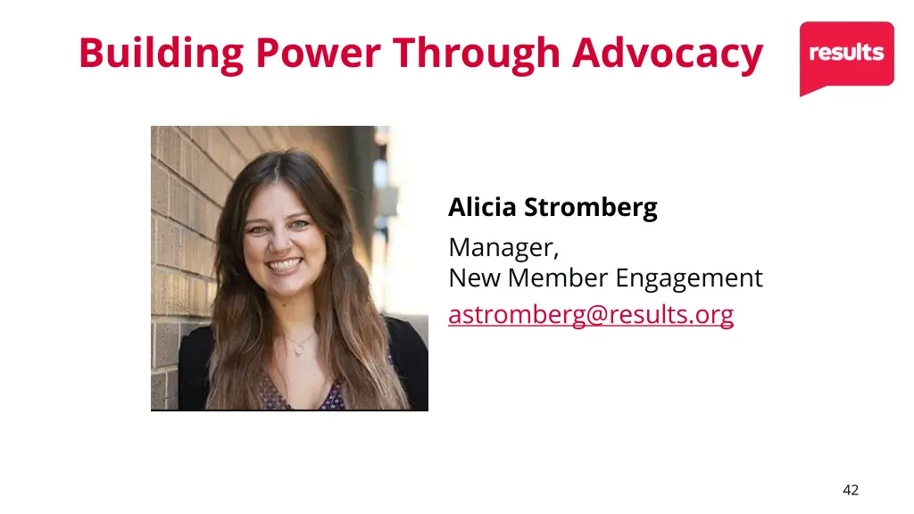 building power through advocacy 1