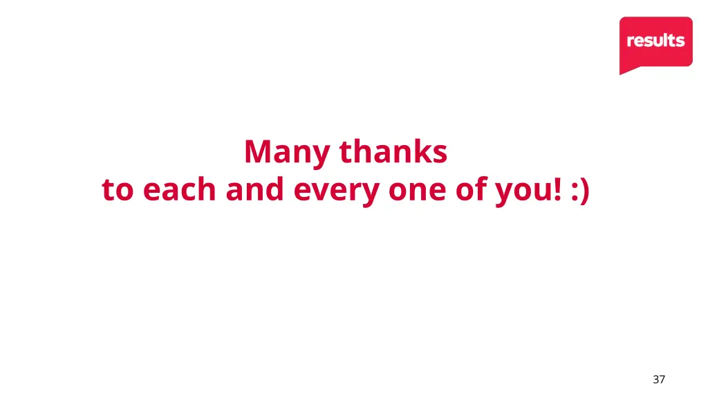 many thanks