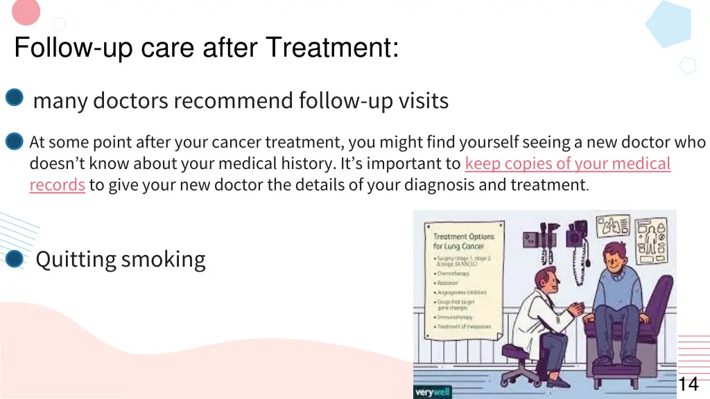 follow up care after treatment