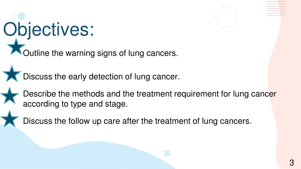 objectives
