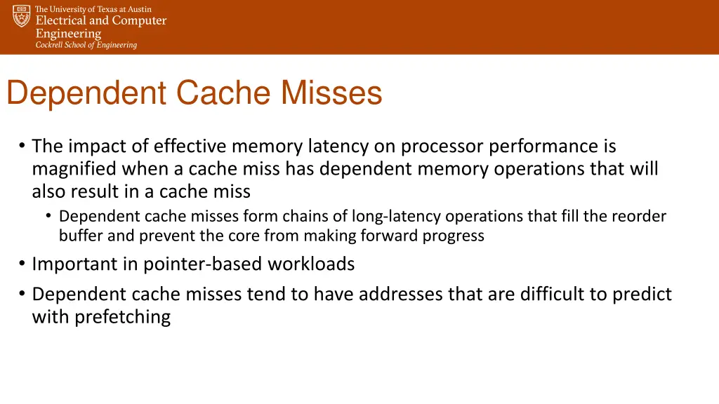 dependent cache misses 1