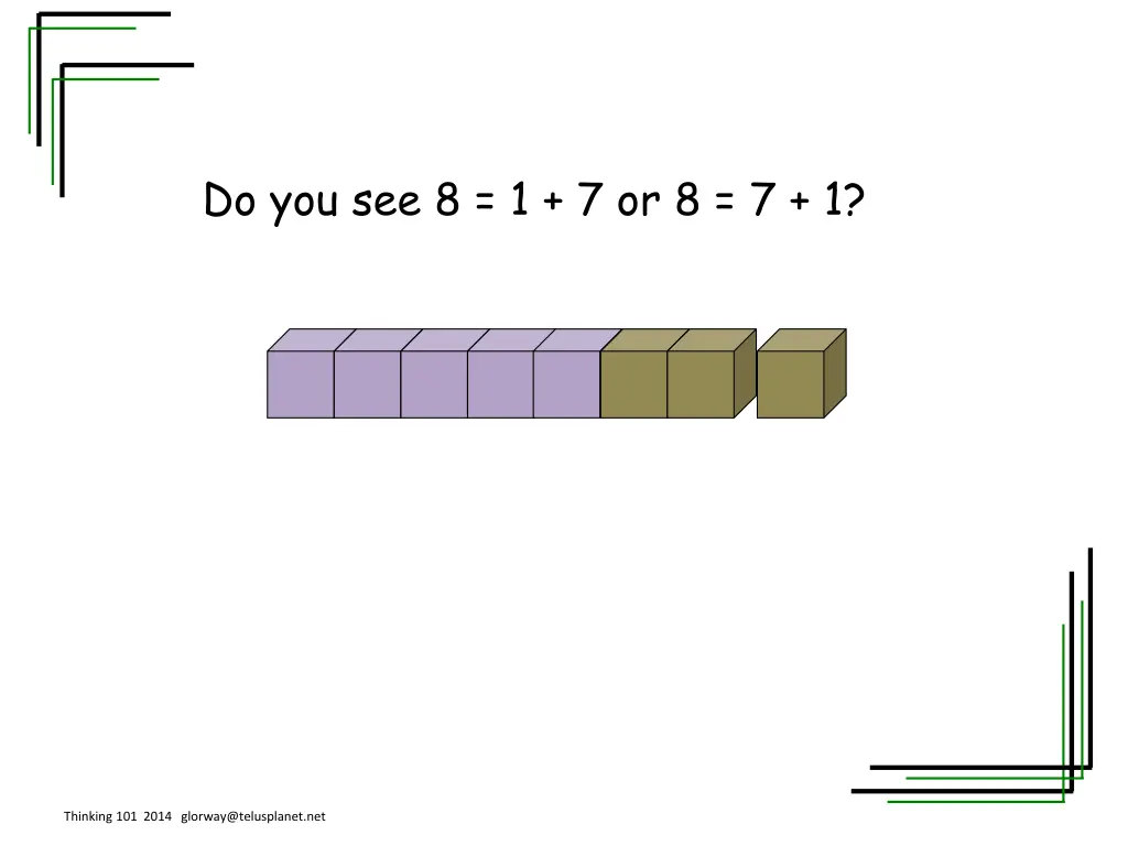 do you see 8 1 7 or 8 7 1
