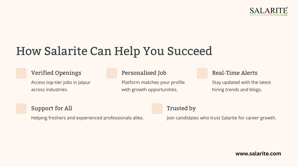 how salarite can help you succeed