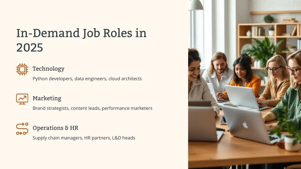 in demand job roles in 2025