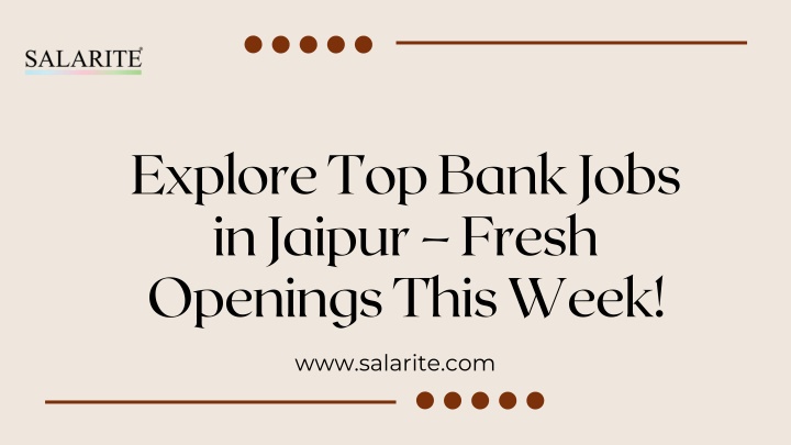 explore top bank jobs in jaipur fresh openings