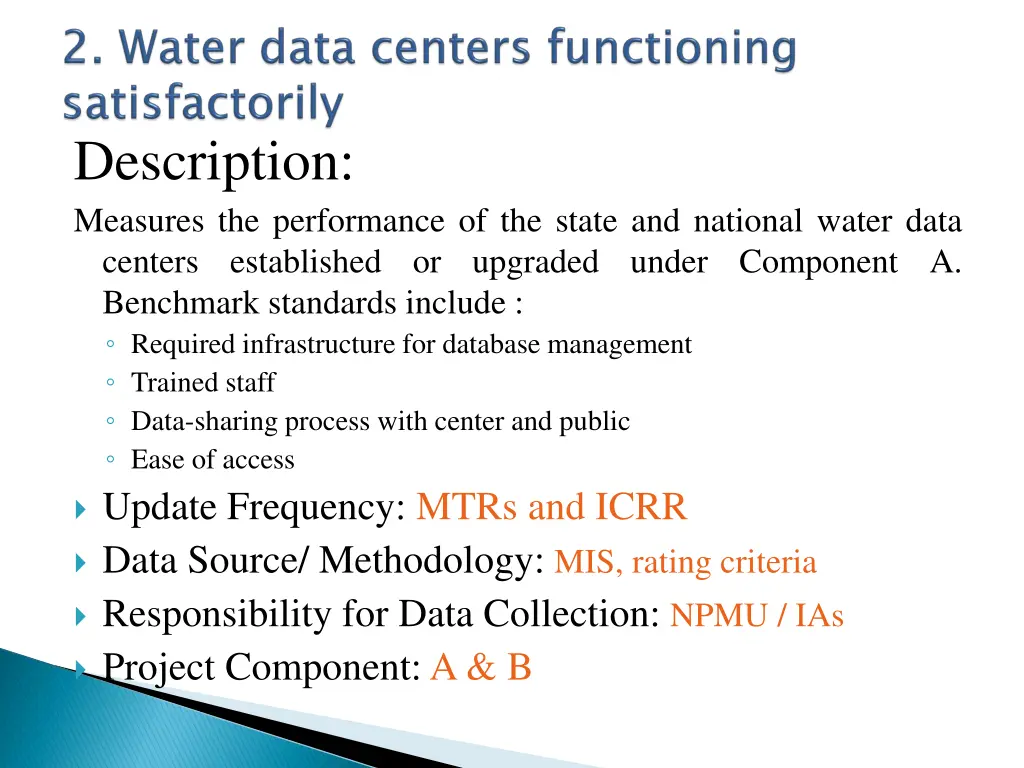 description measures the performance of the state