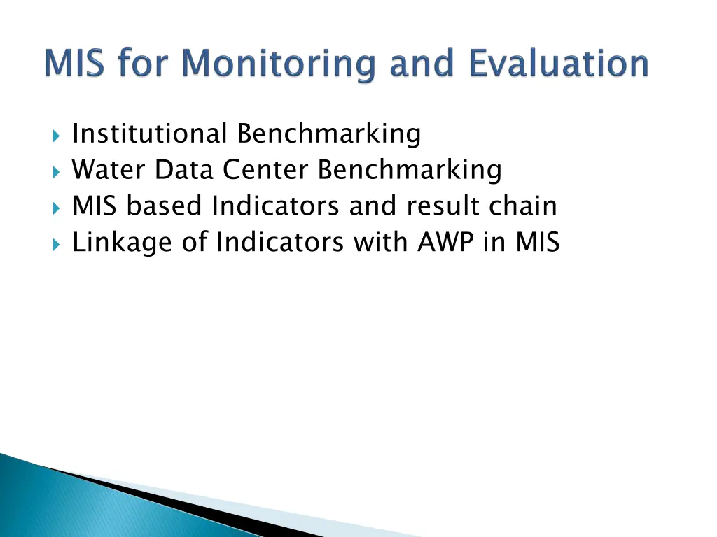 institutional benchmarking water data center