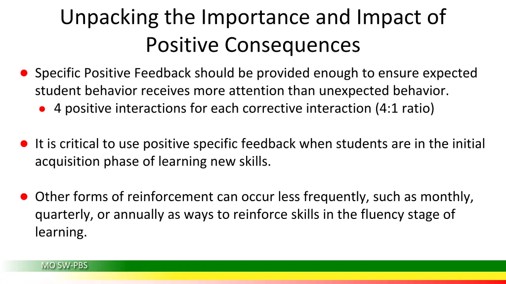 unpacking the importance and impact of positive