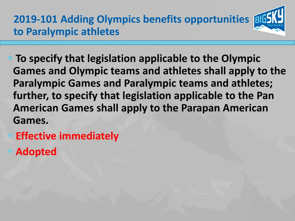 2019 101 adding olympics benefits opportunities