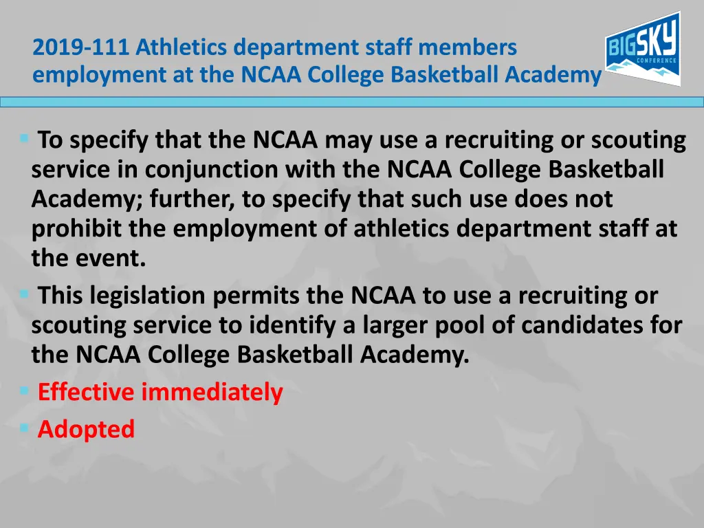 2019 111 athletics department staff members