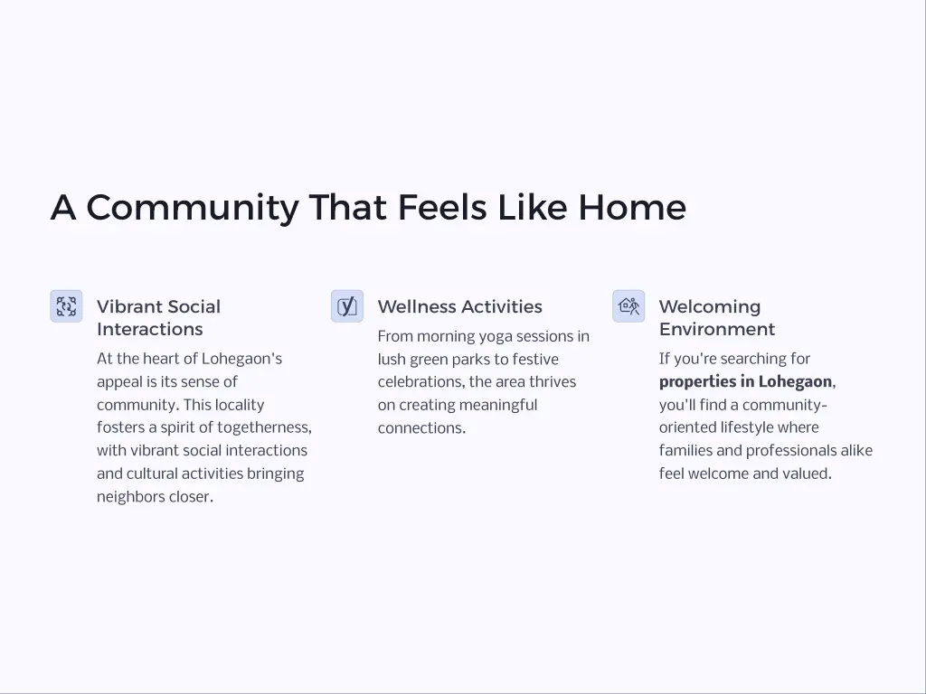 a community that feels like home
