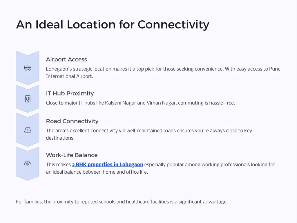 an ideal location for connectivity
