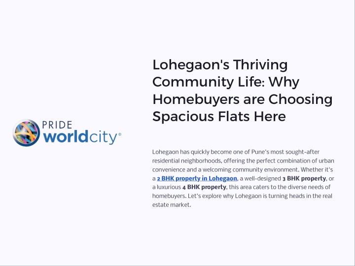 lohegaon s thriving community life why homebuyers
