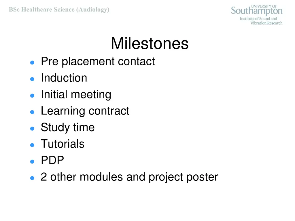 bsc healthcare science audiology 7