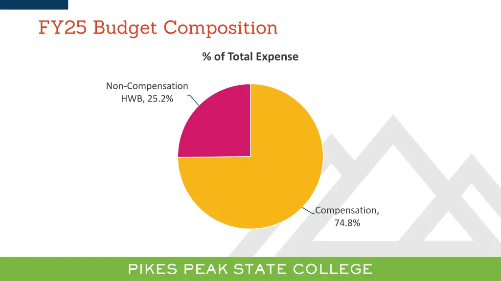 fy25 budget composition