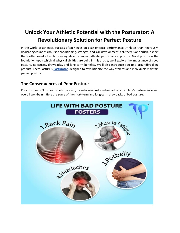 unlock your athletic potential with