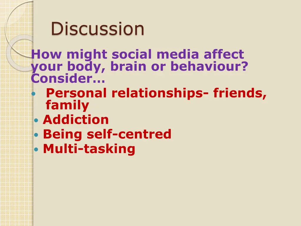 discussion