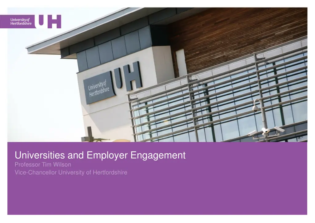 universities and employer engagement professor