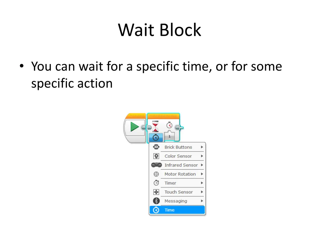 wait block