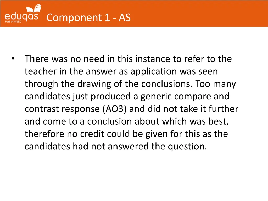 component 1 as 3