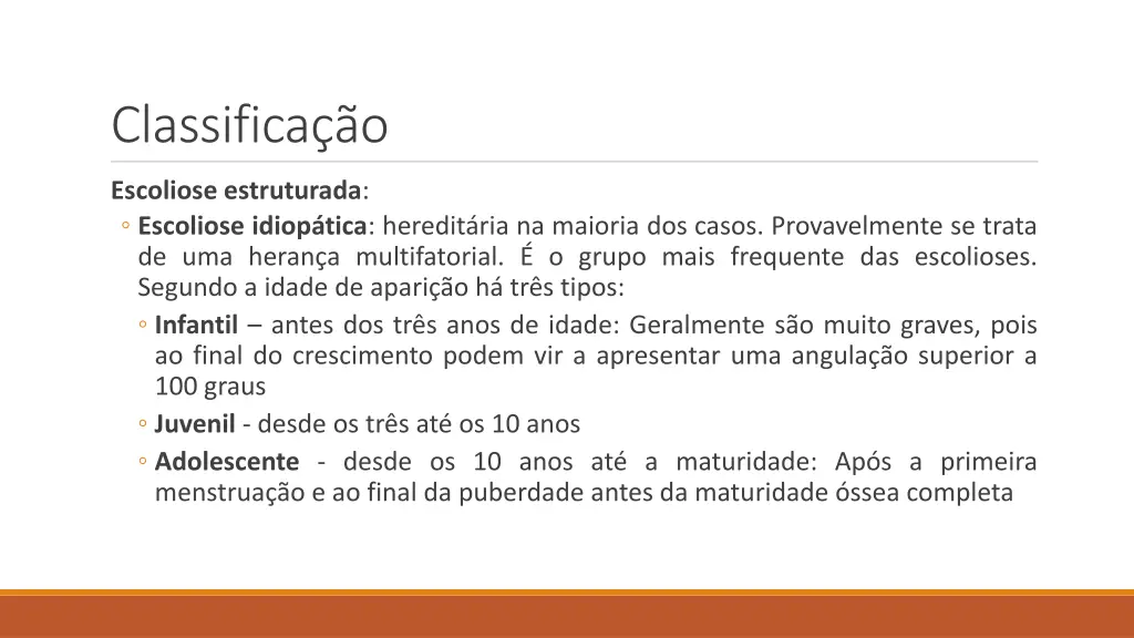 classifica o 1