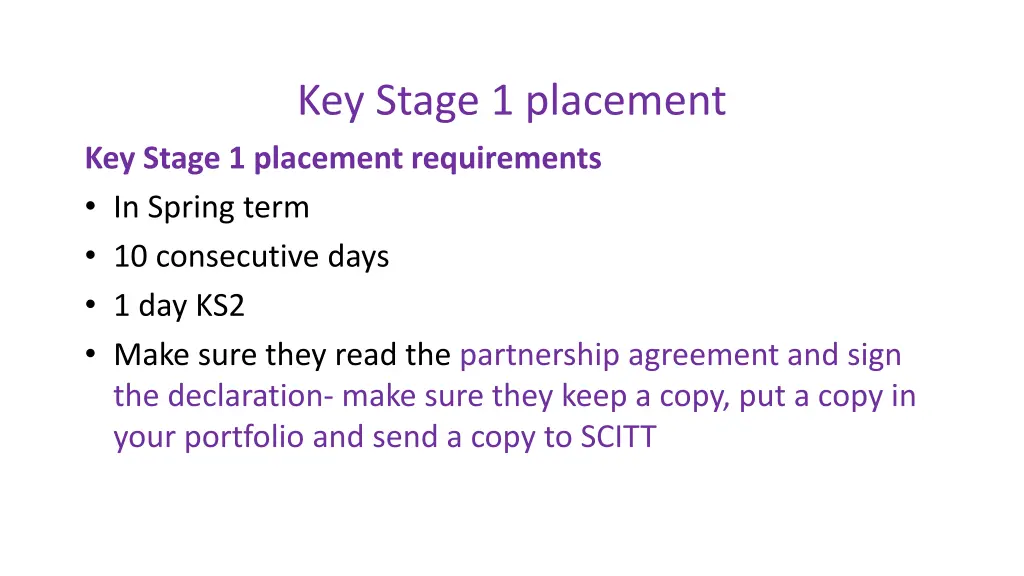 key stage 1 placement key stage 1 placement