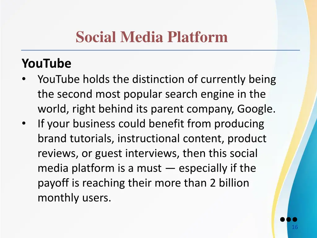 social media platform 1