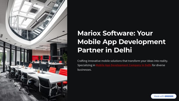 mariox software your mobile app development
