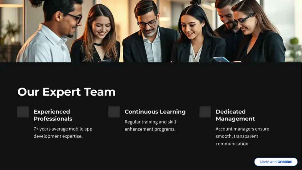 our expert team