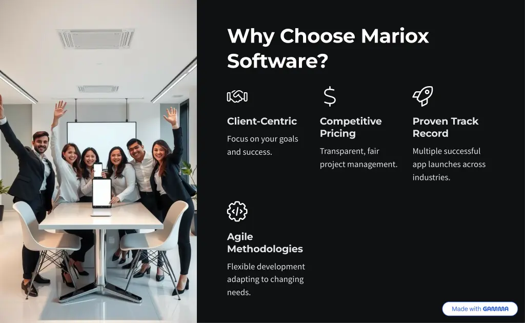 why choose mariox software