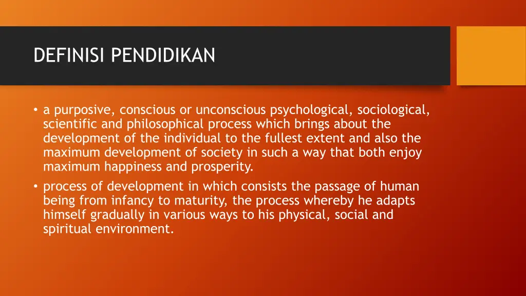 definisi pendidikan