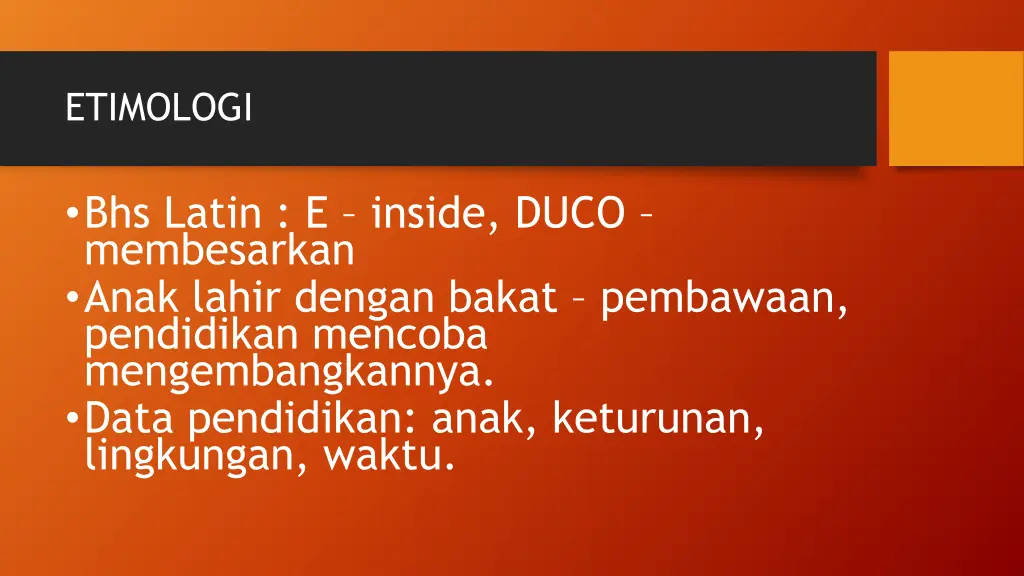 etimologi