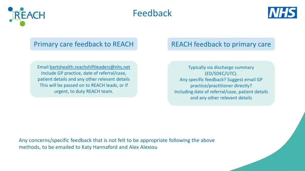 feedback