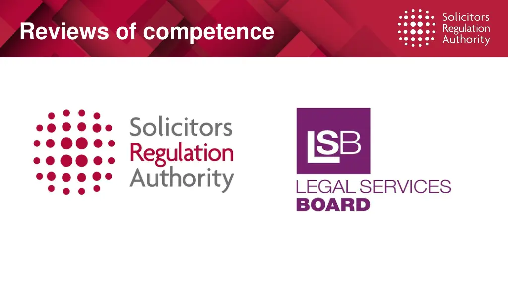 reviews of competence