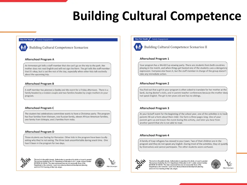 building cultural competence