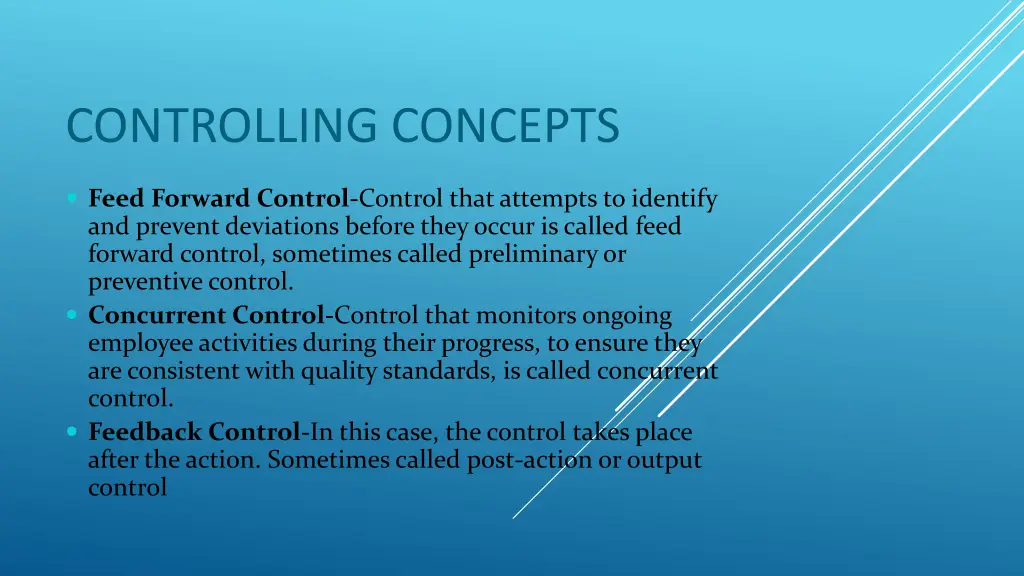 controlling concepts