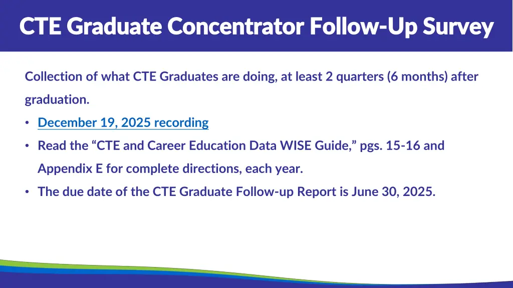 cte graduate concentrator follow cte graduate