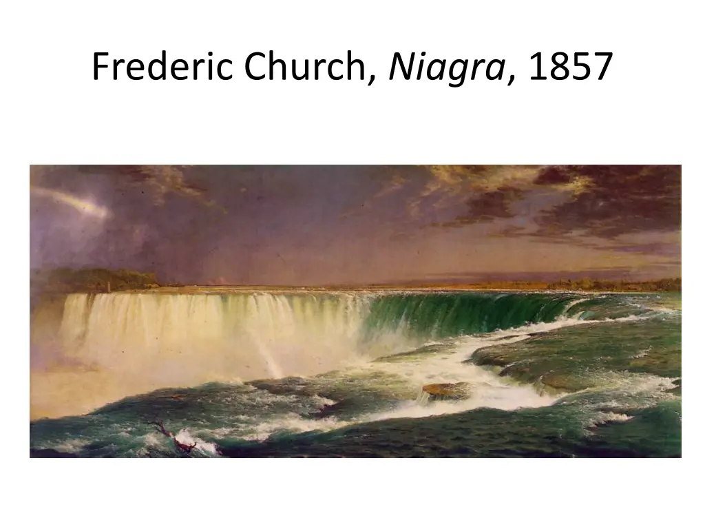 frederic church niagra 1857