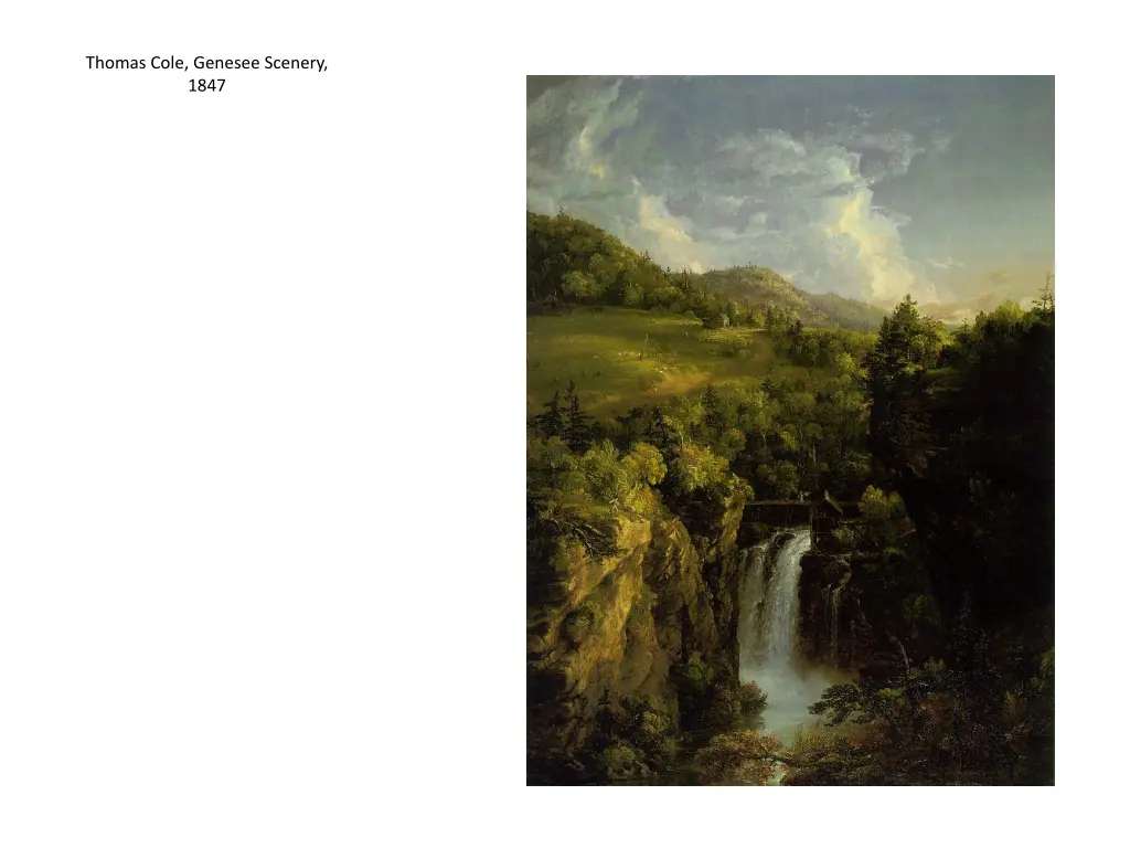 thomas cole genesee scenery 1847