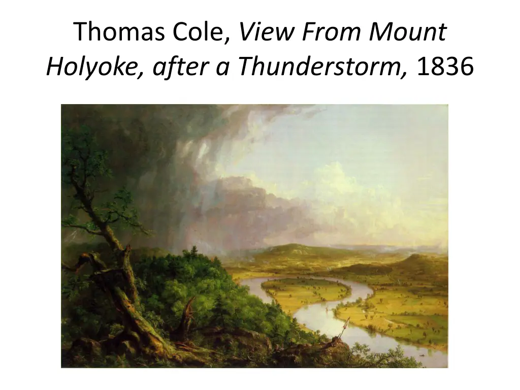 thomas cole view from mount holyoke after