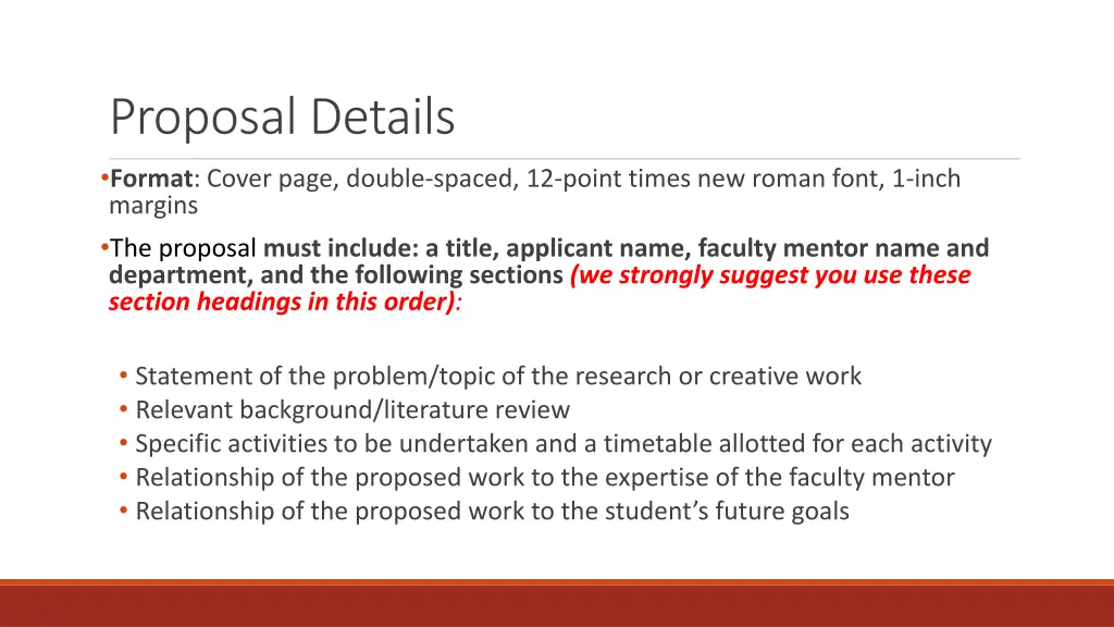 proposal details 1